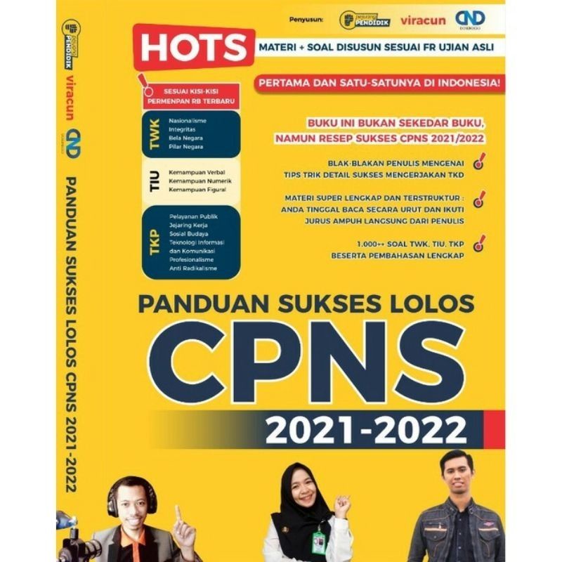 Panduan Sukses Lolos CPNS 2021-2022 Viracun dan DosenNdeso