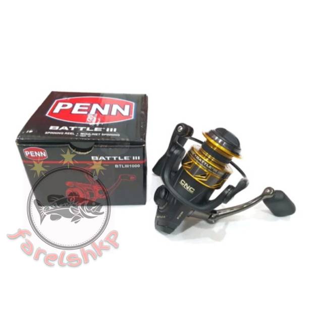 Reel penn battle III 1000 2000 3000 4000 4000hs 5000 6000hs 8000 10000  power handel