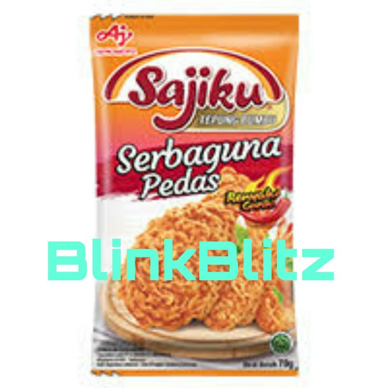 Sajiku Tepung Bumbu Serbaguna Pedas Sachet 70 gr Bahan Masak