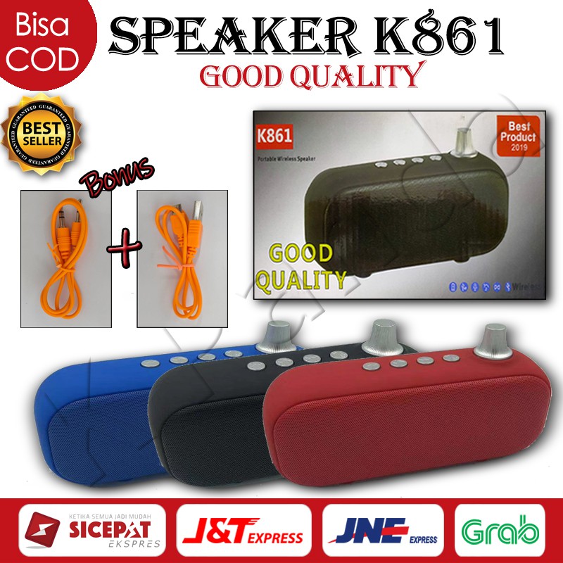 SPEAKER K861 Portable Wireless Bluetooth