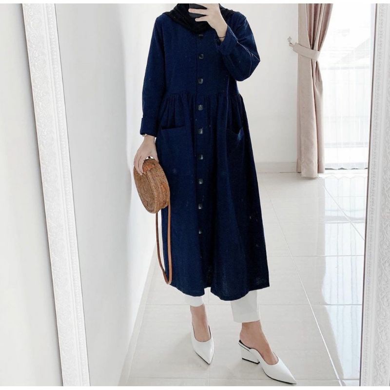 DZunia Tunik / Atasan Wanita Muslim / Baju Wanita / Atasan Wanita Polos