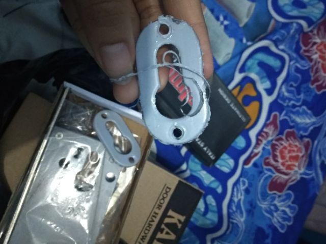 Handle Pintu Stainless Roket 2 Set+kunci