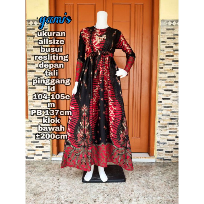 Pusat Grosir Baju Gamis Batik Busui Maxi Ndoro Jowi Ruffle Sania, Gamis Batik Muslim Terlaris, Gamis Busui 33mJRe6CRNOJNy