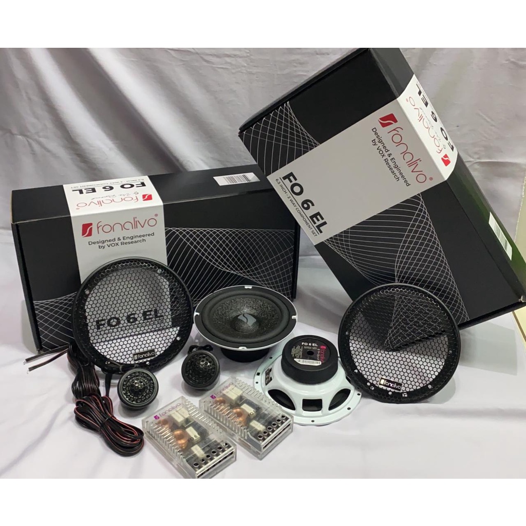 Speaker Split 2 Way Vox Fonalivo FO 6 EL 6.5 Inch By Vox Research