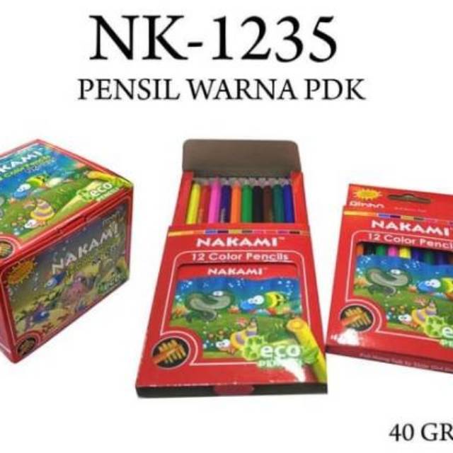 Pensil Warna JOYKO 12 Warna pendek