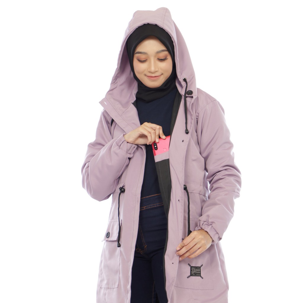 X-Urband Jacket Wanita Lovely Muslimah Hijabers Hoodie Syari A105