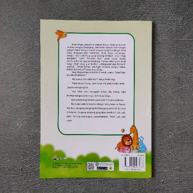 Buku Anak Dongeng Fabel Karakter Anak: Persahabatan Binatang-2