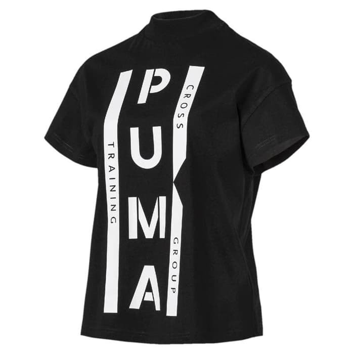 Kaos Wanita PUMA XTG Graphic Tee Cotton Black - 578016-01