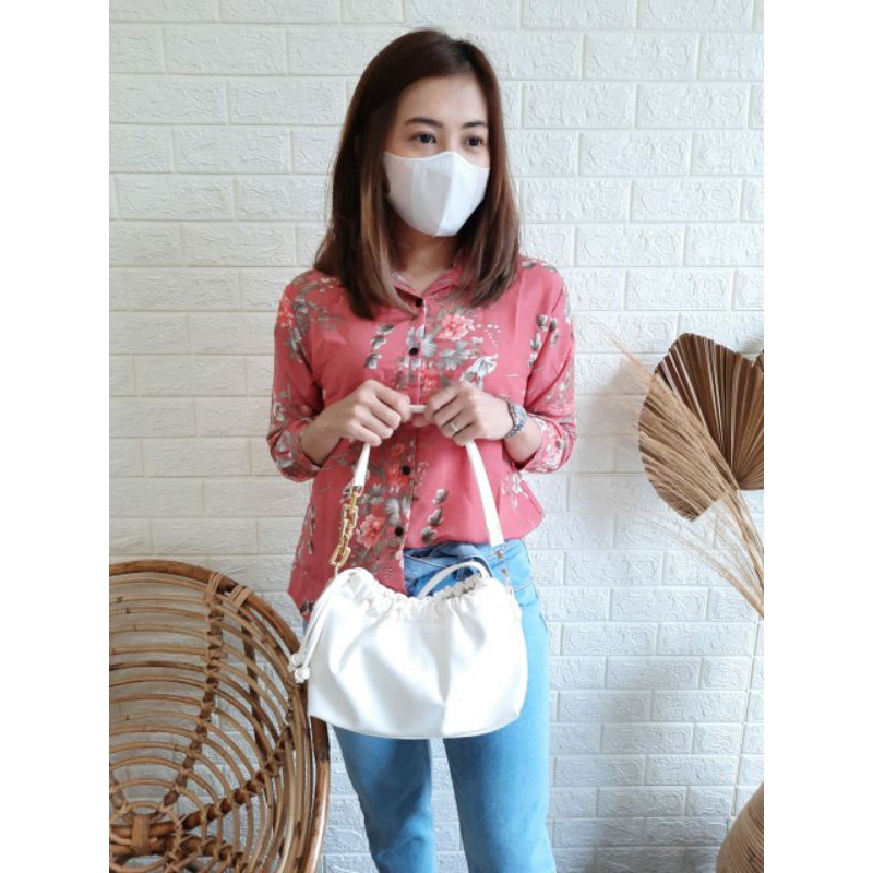 TAS KOREA SIMPLE / KOREAN SIMPLE VINTAGE BAG - FIORENZA BAG