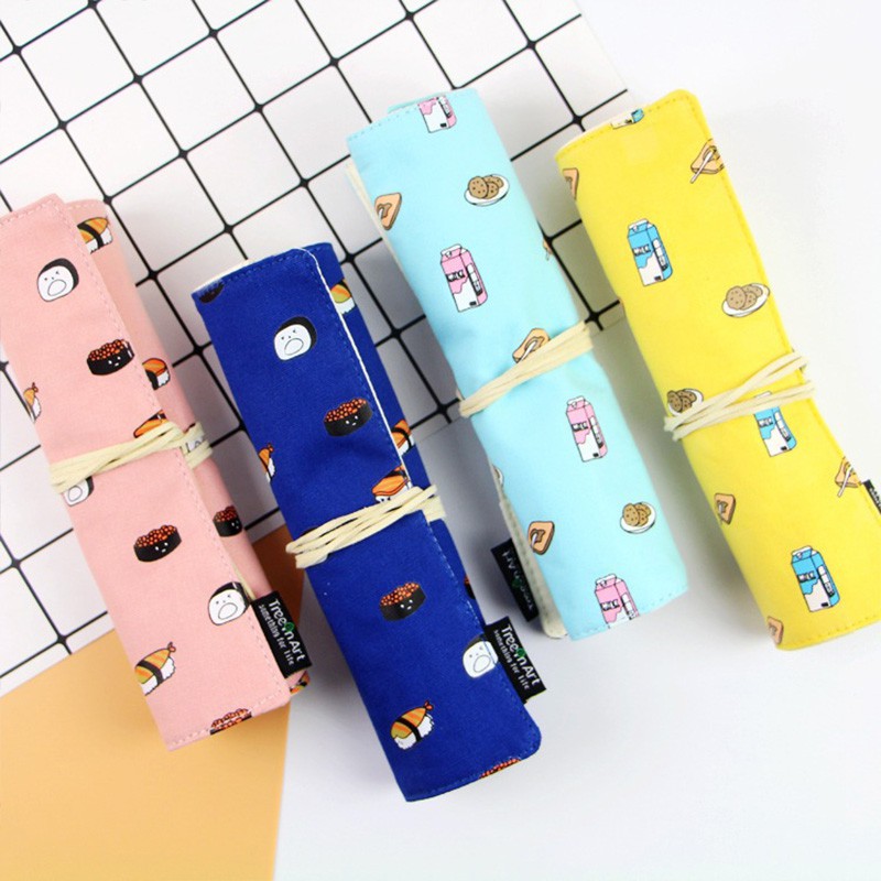 

Milk and Sushi Roll Up Pencil Case (Tempat Pensil)