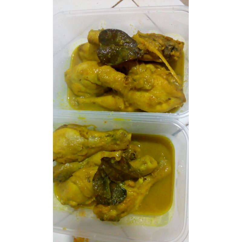 

PAHA AYAM UNGKEP bumbu Kuning