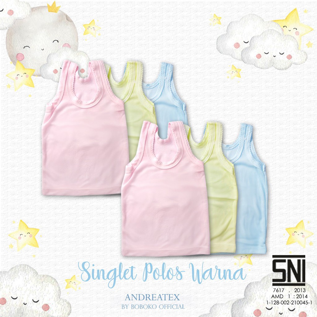 Kaos Singlet Dalam Singlet Kaos Dalam Kaos sport kaos dalam Bayi Premium Velvet Junior Libby