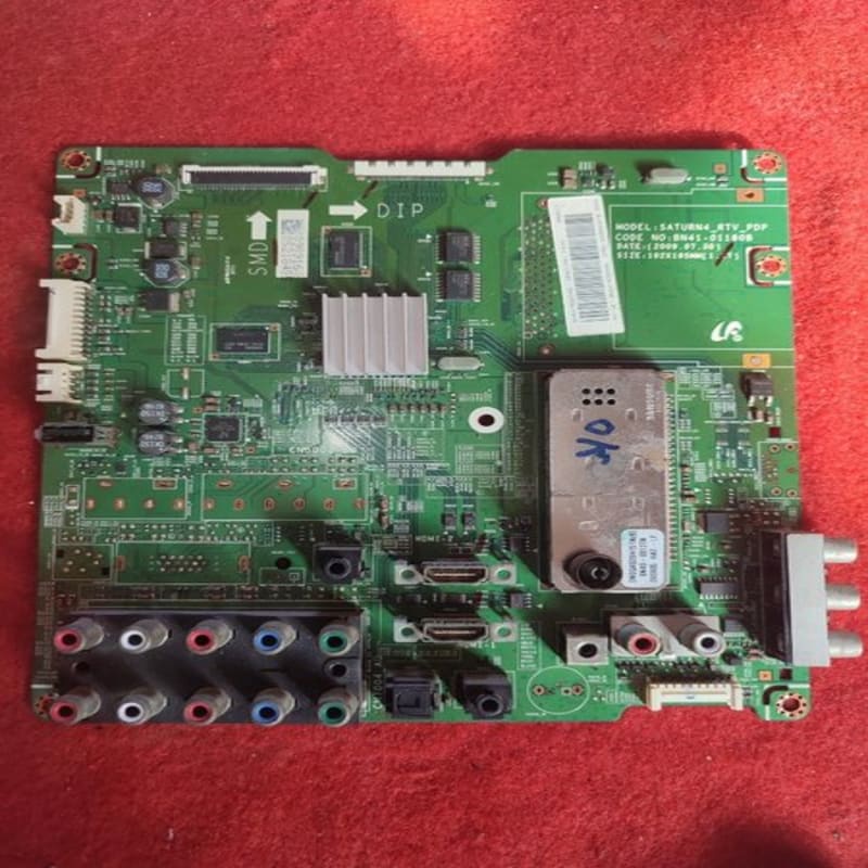 MB - MAINBOARD - MESIN TV PLASMA SAMSUNG PS 42B430 - 42 B 430 P2M