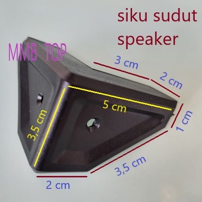 Siku Salon Kecil 2 Baut Type SKL 2 - Sudut Box Speaker Kecil