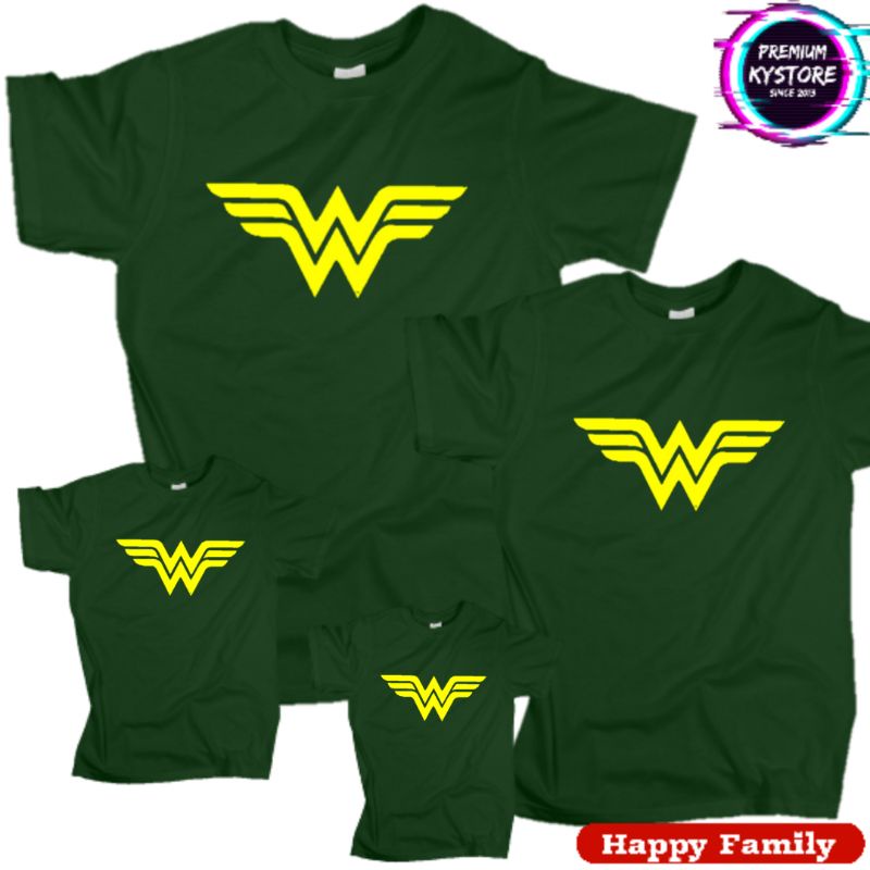 Kaos logo super hero Avenger Combad 30s S,M,L,XL,XXL Edisi famili