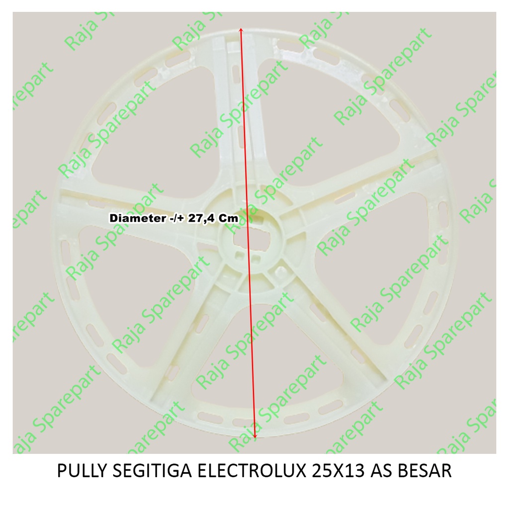 PULLY SEGITIGA ELECTROLUX 25X13 AS BESAR