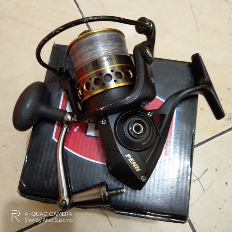Reel Second Reel Penn Battle ll 5000 Plus PE 3