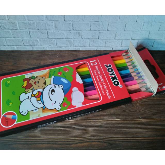 

Pensil Warna Joyko 12 Panjang/ Color Pencil/ Perlengkapan Menggambar