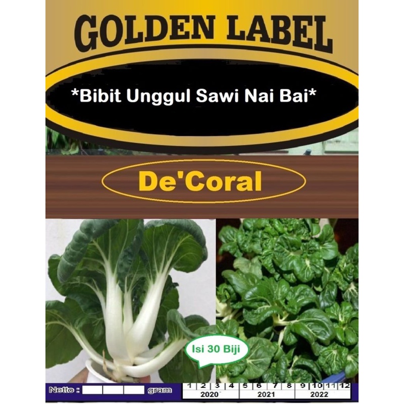 Bibit Unggul Sawi Nai Bai | Benih Sawi Nai Bai