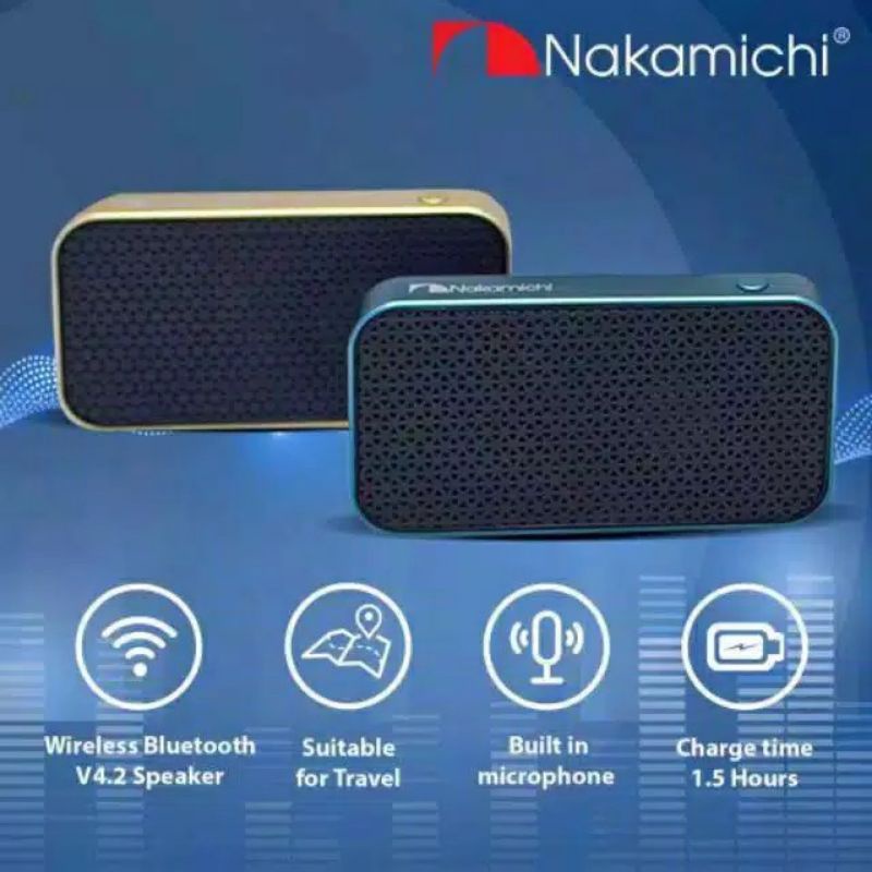 Nakamichi My Meiryo Slim Speaker Bluetooth Portable Original