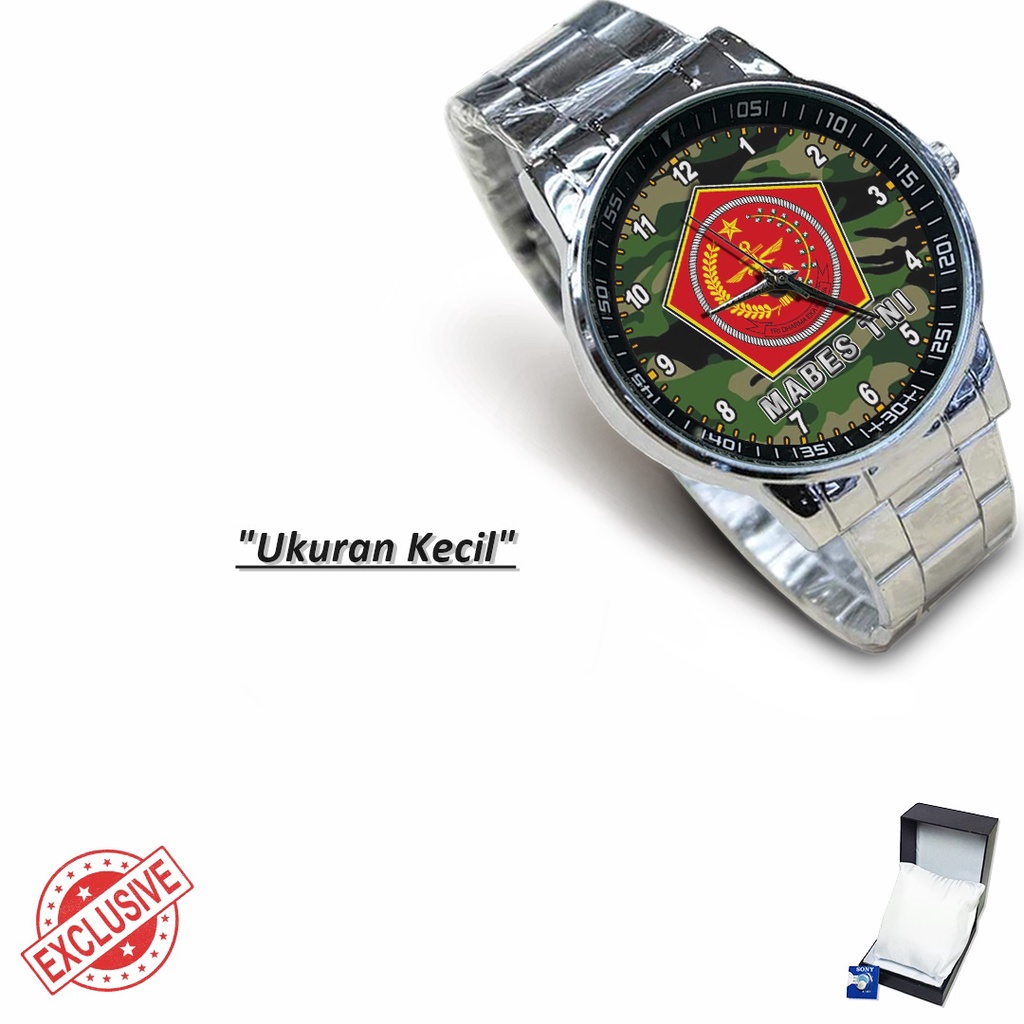 Jam Tangan Rantai Couple MABES TENTARA NASIONAL INDONESIA 2 (Limited Edition)