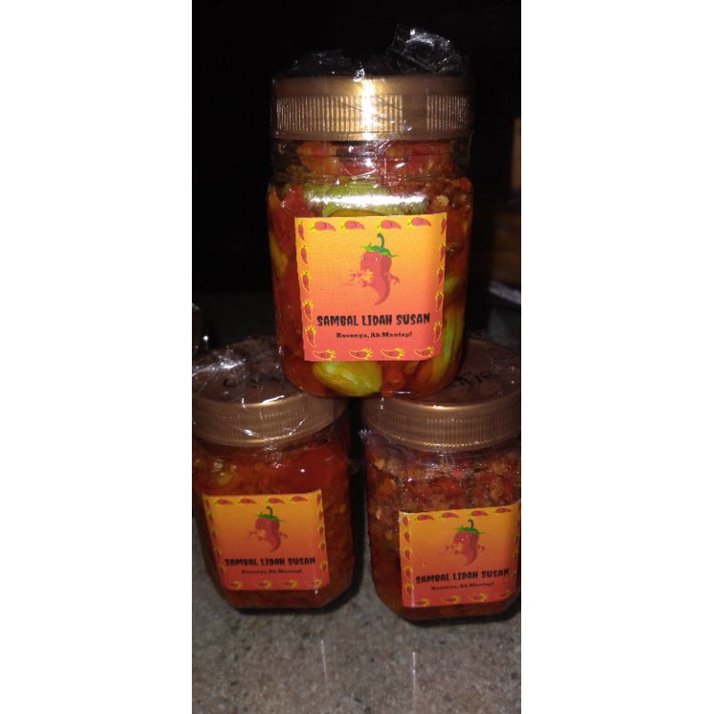 

Sambal Lidah Susan ALL VARIAN (3 Botol)