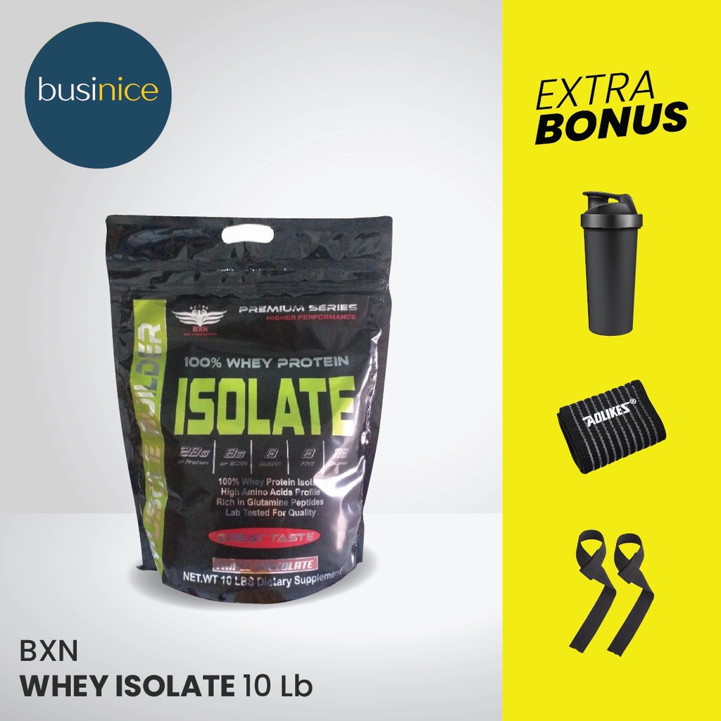 BXN Isolate 100% Whey Protein Isolate 10 Lbs Body Xtreme Nutrition