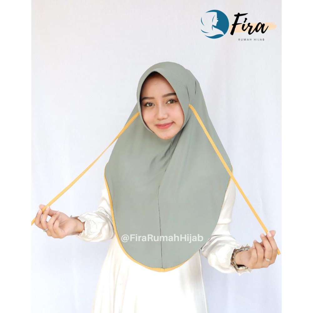 BERGO MARYAM PET TALI / HIJAB INSTAN NAYYA JERSEY-5