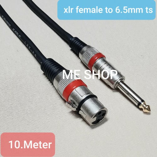 Kabel Mic 10 meter kabel microphone panjang 10m