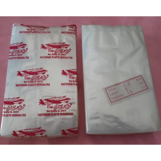 Plastik PP Cap Jet 0.03x8x13