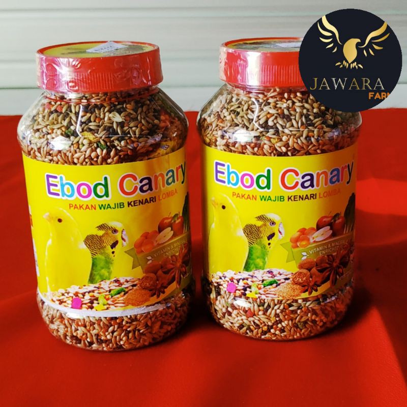 Ebod Canary Kenari Toples Makanan Burung Kenari