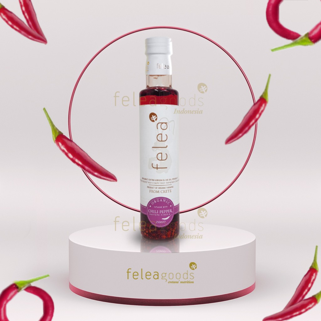 

FELEA GOODS Extra Virgin Olive Oil Chili Pepper Minyak Zaitun 250ml