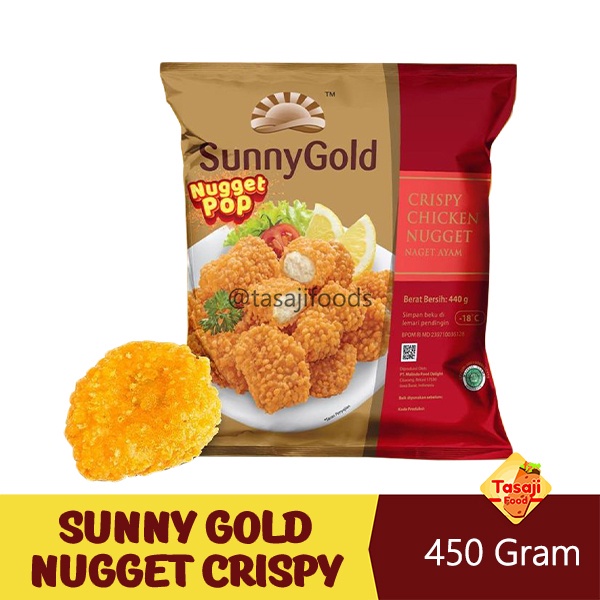 

Sunny Gold Nugget POP / Crispy Chicken Nugget 450 Gram