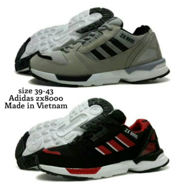 size 39-43 Adidas zx8000 Made in Vietnam Sepatu Sport Olahraga/Sneakers Pria Galeri Intan Bandung