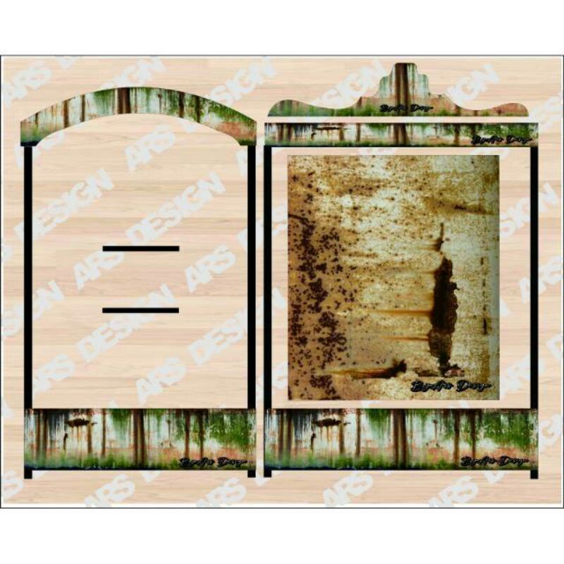 Decal sticker kandang burung130.987-169.087