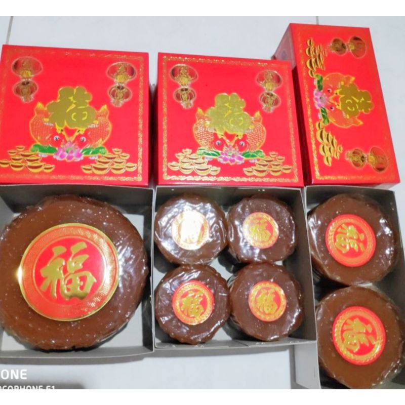 

Kue Cina /Kue Keranjang/Kue Imlek/ Ti Kwe Isi 1,2,4