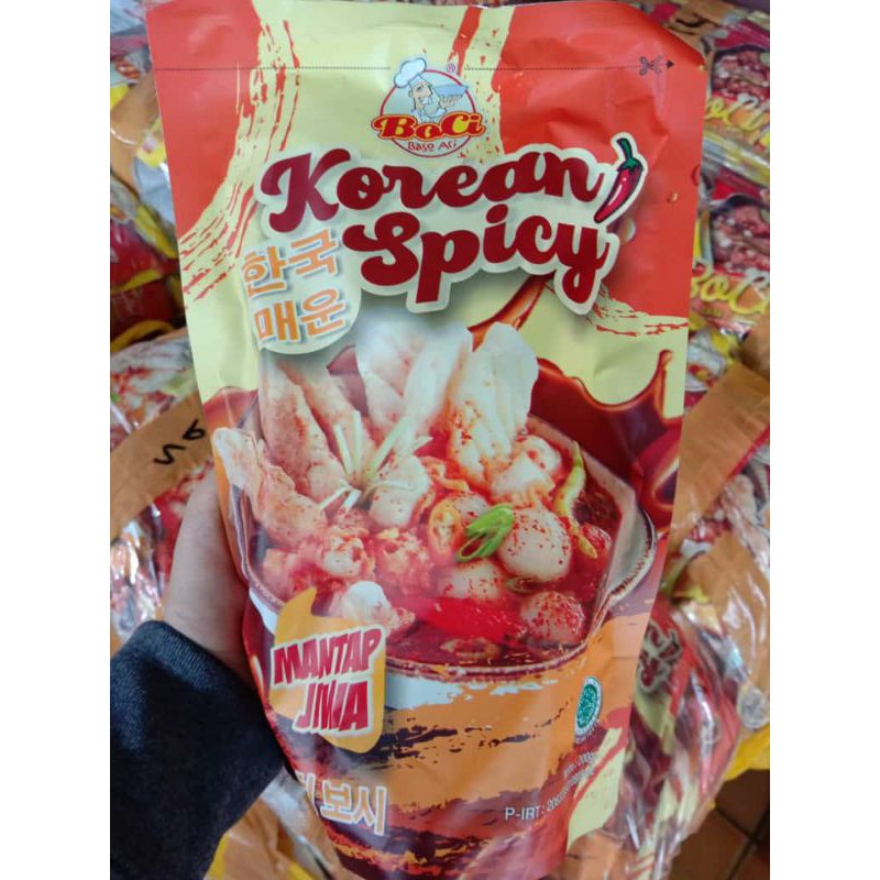 

Boci Baso Aci Korean Spicy