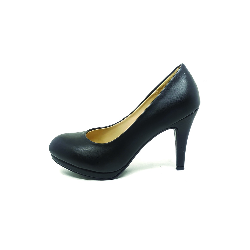 Workswell Sepatu Kerja Wanita High Heels 9cm 085A Hitam Dove