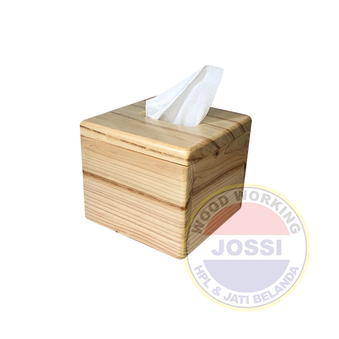 Kotak Tisu Kayu Minimalis Model Tisu Kubus Kayu Jati Belanda