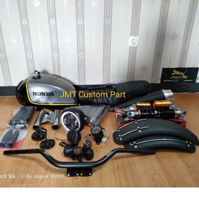 Paket Body Custom Japstyle Scrambler Mega Pro Injeksi Verza CB 150 Verza