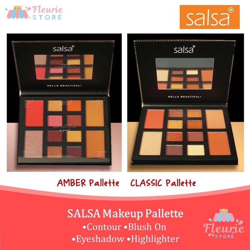 SALSA MAKE UP PALLETE EYSHADOW