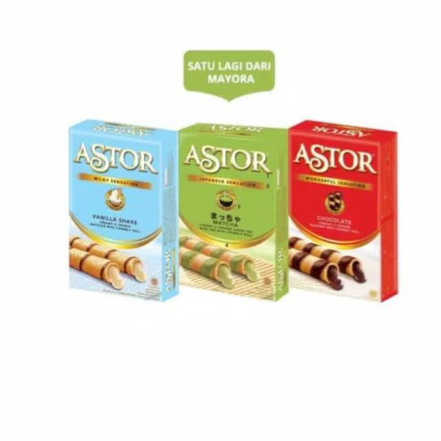 

ASTOR coklat / vanila / matcha shake 40 gram