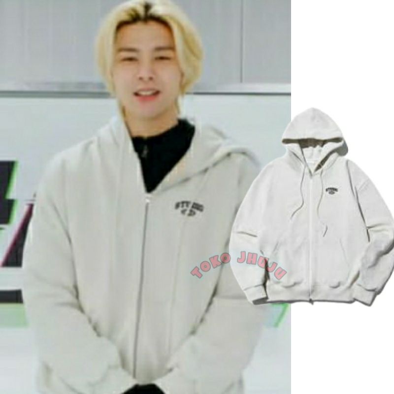 Jaket Hoodie ZIPPER NCT Johnny style  STUDIO 1993 Logo Kecil