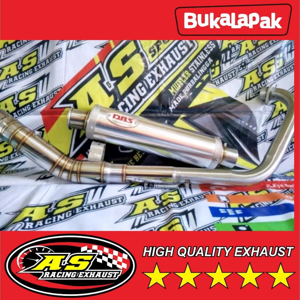 BARU KNALPOT RACING DBS KWS.  KNALPOT DBS THAILAND.  KNALPOT RACING SA