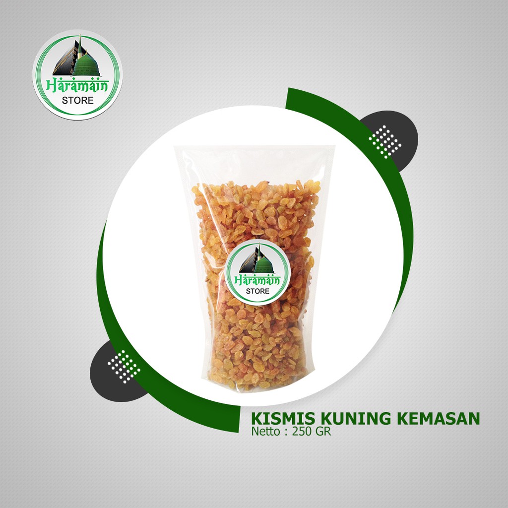 

Kismis Kuning / 250 gram