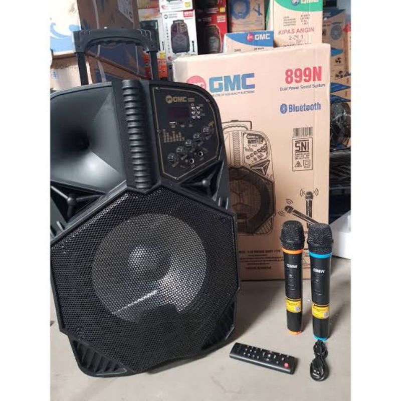 speker bluetooth 12" GMC 899N free mic