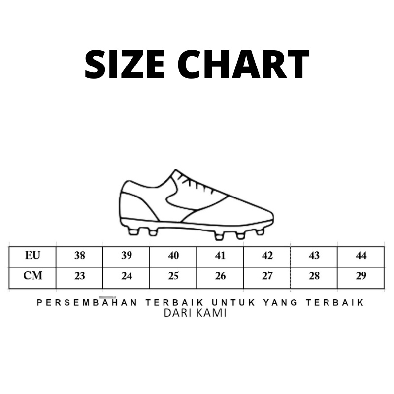 BIG PROMO SEPATU BOLA SPEC SPECS SATU ELITE PRO IN FG SPYDER SLAZ SPYDER ESTADIO SIZE 39 - 43