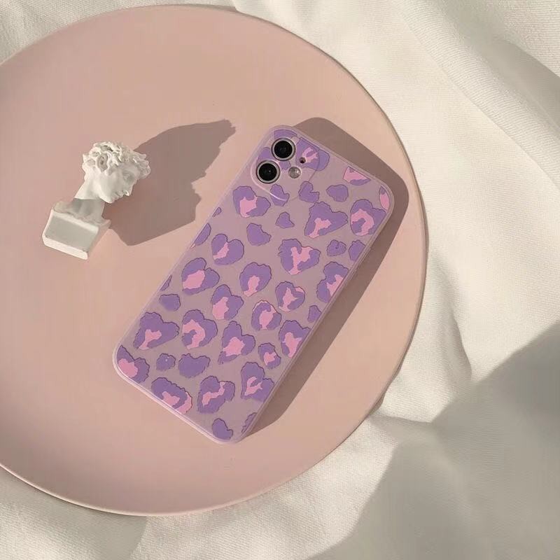 Square Straight Cube Case Samsung A32 A52 A72 A03s A52s A12 A31 A21S A11 M11 A51 A71 A20s A10S A50 A30S A50S Purple Frosted Soft TPU Cover-1