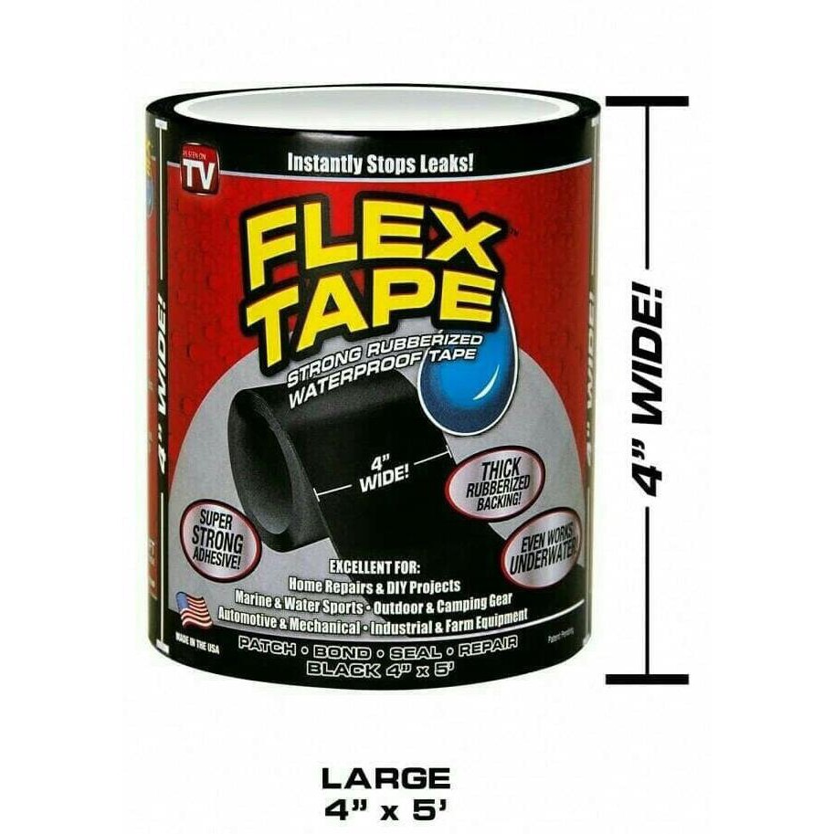 

⚅▓ Flex tape isolasi super strong waterproof ▓