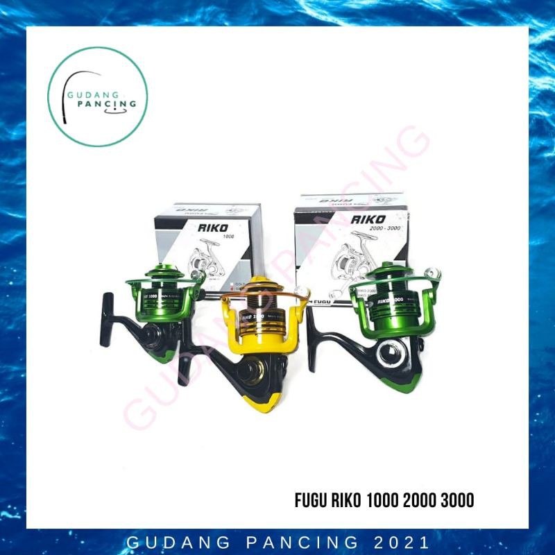Reel Pancing Fugu Riko 1000 2000 3000